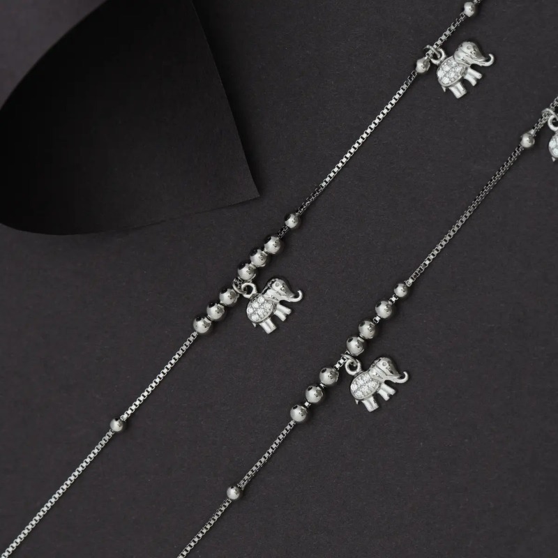 925 Silver Anklet