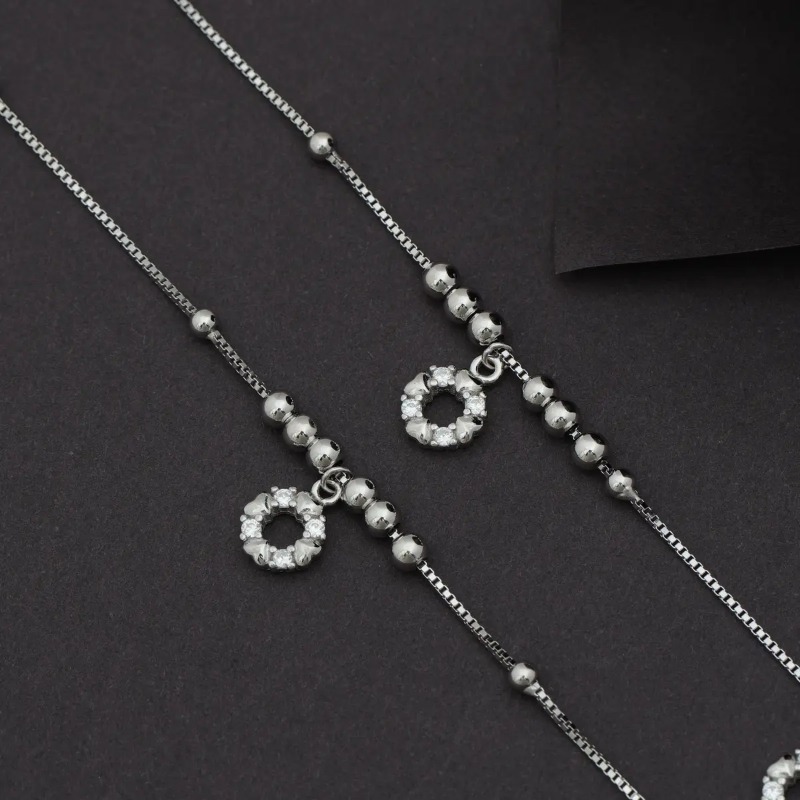 925 Silver Anklet