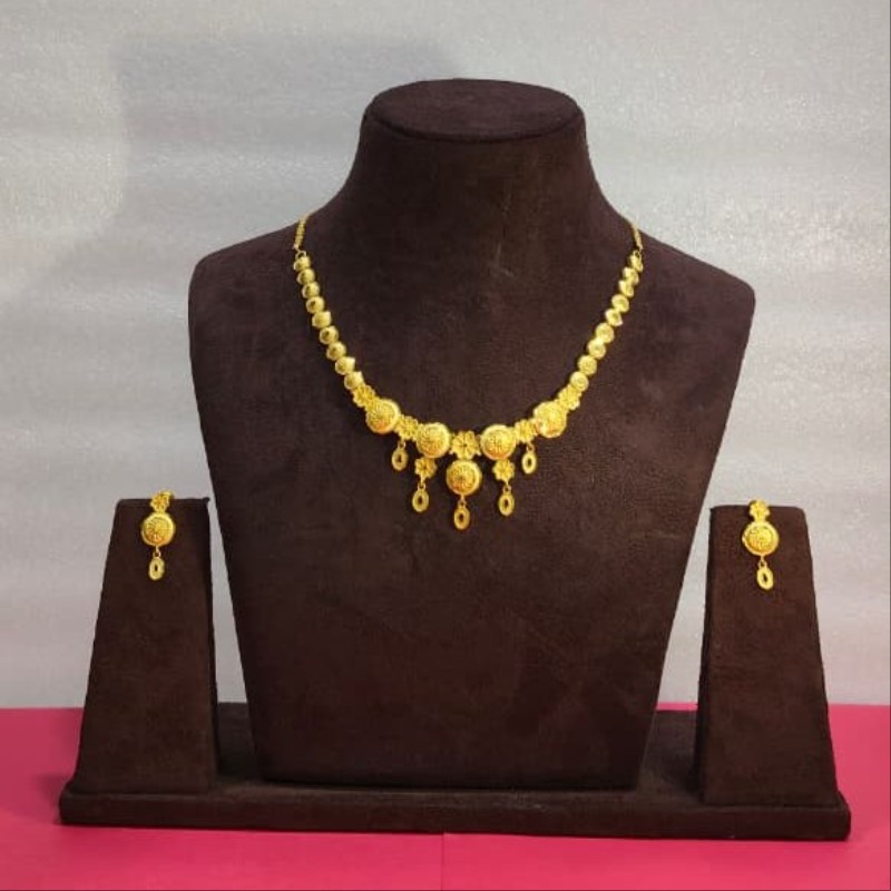 925 SILVER GOLD PLATED NECKLACE