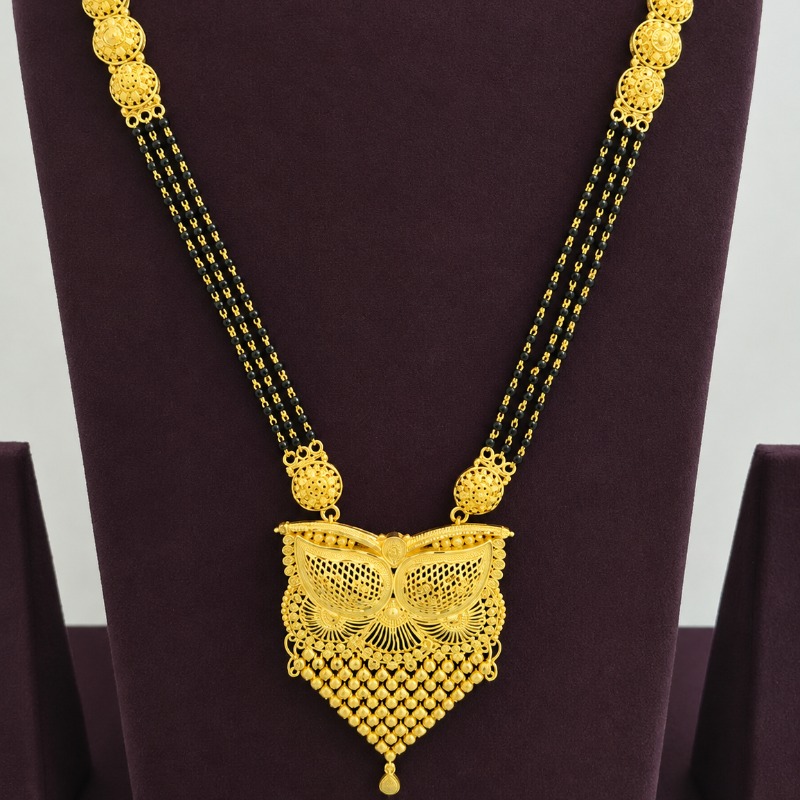 925 SILVER GOLD PLATED MANGALSUTRA